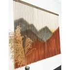 "Mountain Dusk" Wall Hanging