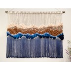 "Mountain Waves" Wall Hanging