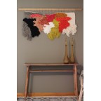 "Abstract Garden" Wall Hanging