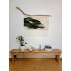 "Green Haven" Bohemian Wall Hanging