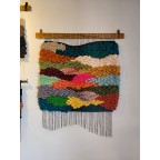 Vibrant Horizons Wall Hanging