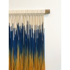 Golden Waves at Dusk Wall Hanging