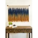 Golden Waves at Dusk Wall Hanging