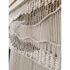 Mediterranean Modern Macramé Wall Hanging