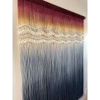 "Sunset Waves" Wall Hanging