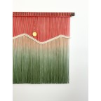 Sunset Peaks wall hanging