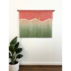 Sunset Peaks wall hanging