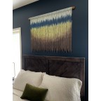 Nature's Twilight: Macrame Wall Hanging