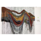 "Mountain Veil"Woven Wall Hanging