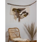 "Earthy Embrace"XL Woven Wall Hanging